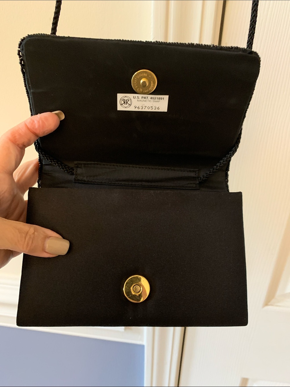 Adorable clutch mini party bag evening bag Crossbody sequins NEW - Picture 8 of 11